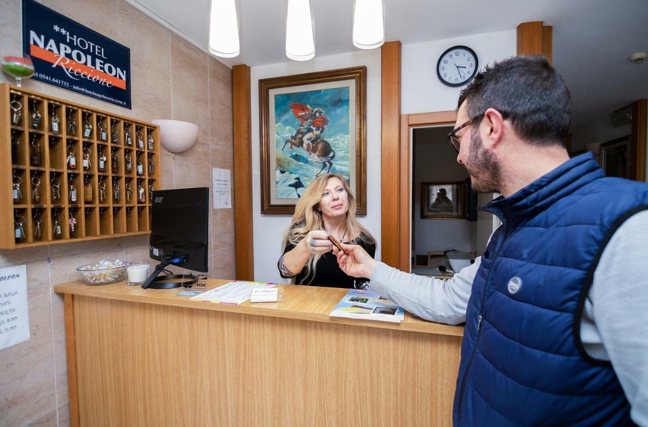 Hotel Napoleon Riccione Esterno foto